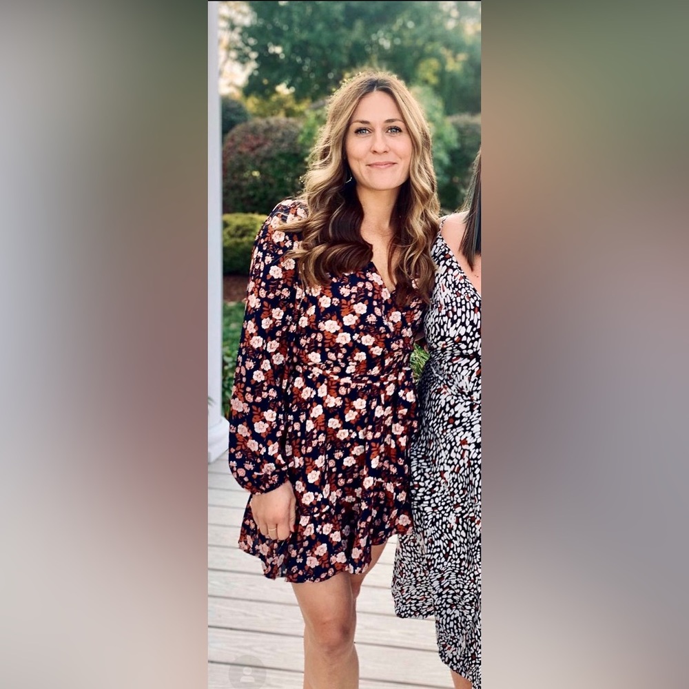 Floral print spring/summer dress